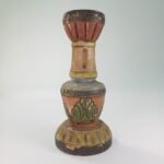 Vintage ξύλινο κηροπήγιο - Image 3