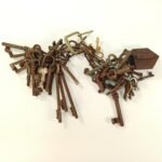 Vintage διακοσμητικά κλειδιά