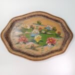 Ξύλινος ζωγραφισμένος δίσκος