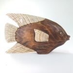 Ξύλινο διακοσμητικό ψάρι - Image 2