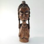 Ξύλινο σκαλιστό τοτέμ, vintage