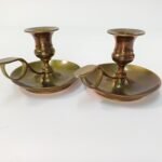 Μπρούτζινα κηροπήγια (2 τεμ.) - Image 3