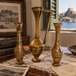 3 ξύλινα μικρά βάζα με μαρκετερί από τις φυλακές Κέρκυρας - Image 6
