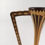 3 ξύλινα μικρά βάζα με μαρκετερί από τις φυλακές Κέρκυρας - Image 3