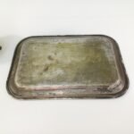 Μπρούτζινος δίσκος με περίτεχνη κανάτα, vintage - Image 2