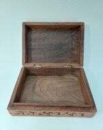 Ξύλινο κουτί με περίτεχνα σκαλίσματα - Image 2