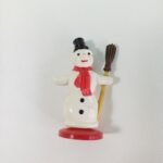 Vintage χιονάνθρωπος μινιατούρα (Δυτικής Γερμανίας '50s-'60s) - Image 2