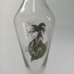 Γυάλινο βάζο με μεταλλικό σχέδιο - Image 3