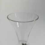 Γυάλινο βάζο με μεταλλικό σχέδιο - Image 4