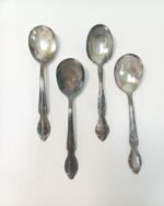 4 ασημένια κουταλάκια Rogers and Sons