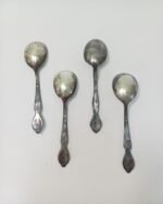 4 ασημένια κουταλάκια Rogers and Sons - Image 2