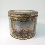 Vintage μεταλλικό κουτί μπισκότων Ιταλίας