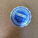 Vintage δίσκος με αληθινά φτερά πεταλούδας Morpho (Βραζιλία) - Image 2