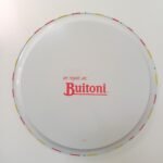 Μεταλλικός δίσκος Buitoni με λουλούδια (1980s) - Image 2