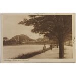 Vintage Καρτ Ποστάλ Salzburg, Motiv a d. Salzach 1923