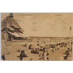 Vintage Καρτ Ποστάλ "Plaja de la Mamaia", Constanta (δεύτερο μισό 20ού αιώνα)