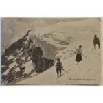 Vintage Καρτ Ποστάλ "Le Glacier des Diablerets" (1923)
