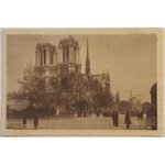 Vintage Καρτ Ποστάλ "Notre-Dame de Paris" (1929)