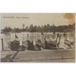 Vintage Καρτ Ποστάλ "Franzensbad, Kleiner Stadtteich" Αυστρία (1921)