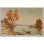 Vintage Καρτ Ποστάλ "P. Ventura, Italy" (1953)