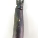 6 αφρικανικές φιγούρες - Hand-Carved Red Wood - Image 9