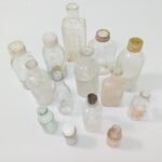 Μπουκαλάκια αντίκες φαρμακείου 14 τεμάχια - Image 2