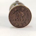 Σφραγίδα για βουλοκέρι 'Beograd -"Titan" Guma' (ТИТАН ГУМА - БЕОГРАД) (τέλη 19ου- αρχές 20ού αιώνα), Σπάνια