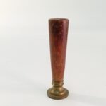 Σφραγίδα για βουλοκέρι με αρχικά C.M. (πρώτο μισό 20ού αιώνα), Σπάνια - Image 2