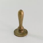 Σφραγίδα για βουλοκέρι με αρχικά Σ.Π.Τ. (πρώτο μισό 20ού αιώνα), Σπάνια - Image 3