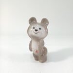 Συλλεκτική πορσελάνινη μασκότ 'Misha' (Θερινοί Ολυμπιακοί Αγώνες -Ρωσία 1980)