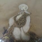 Κορνίζα με ζωγραφική ανάγλυφης σχεδίασης - Image 2