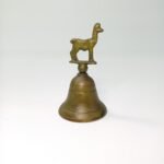 Μπρούτζινη διακοσμητική καμπανούλα 'Λάμα' - Image 3