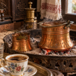 Χάλκινα σφυρήλατα μπρίκια σετ 2 τεμαχίων - Image 4
