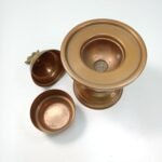 Μαγκάλι χάλκινο μινιατούρα 1950s - Image 3