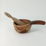 Παραδοσιακό χειροποίητο γουδί με γουδοχέρι