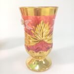 Ποτήρια 'Water cup with gold' Qiang Sheng κόκκινα - Image 7