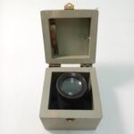 Στρατιωτικός μεγεθυντικός φακός σε ξύλινη θήκη (WWII)