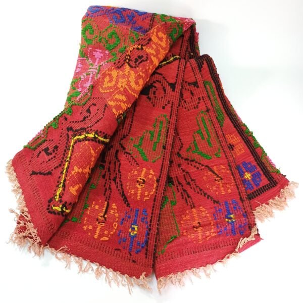 Παραδοσιακό υφαντό κάλυμμα (διθέσιου καναπέ/ ημίδιπλου κρεβατιού) πολύχρωμο