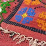 Παραδοσιακό υφαντό κάλυμμα (διθέσιου καναπέ/ ημίδιπλου κρεβατιού) πολύχρωμο - Image 3