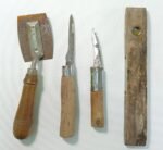 Διάφορα vintage εργαλεία ξυλουργού (4 τεμάχια)