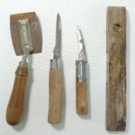 Διάφορα vintage εργαλεία ξυλουργού (4 τεμάχια)