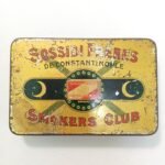 Μεταλλική ταμπακιέρα Sossidi Freres de Constantinople, σπάνια