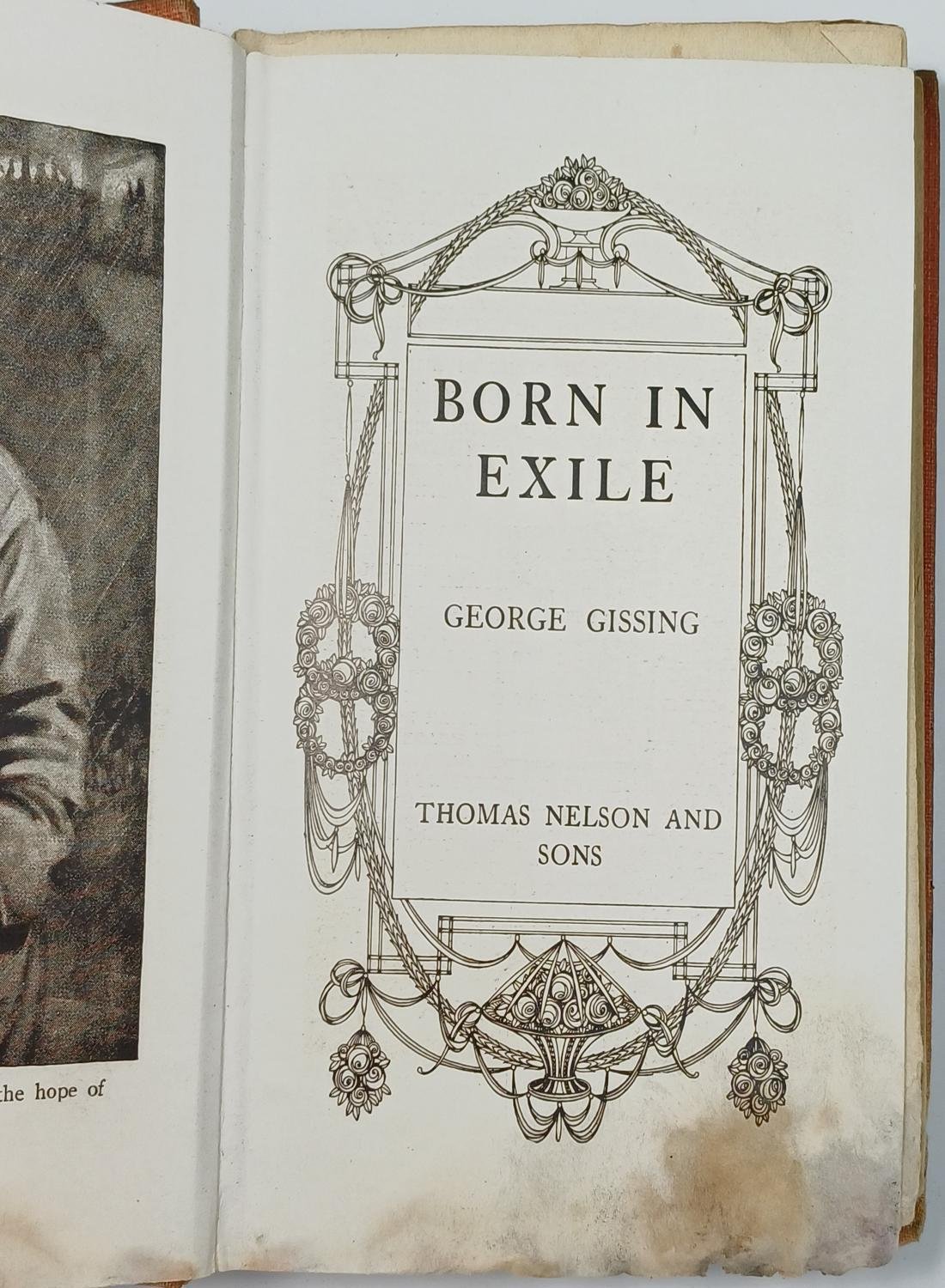 9S1-69-A-20250908_083051-1100x1500 'Born in Exile' George Gissing (1913) - Image 1