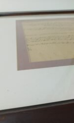 Οθωμανικό χειρόγραφο έγγραφο δεύτερο μισό του 19ου αιώνα σε κορνίζα - Image 4