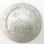 Μετάλλιο αντίγραφο 'Γερμανός στρατηγός Κουρτ Στούντεντ' (WW II) - Image 2