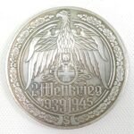 Μετάλλιο αντίγραφο 'Γερμανός Στρατηγός Έντουαρτ Ντιτλ' (WW II) - Image 2