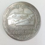 Μετάλλιο αντίγραφο 'Αεροσκάφος Fieseler Fi 156 Storch' (WW II)