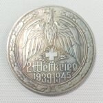 Μετάλλιο αντίγραφο 'Γερμανικό μαχητικό αεροσκάφος Messerschmitt Me 109' (WW II) - Image 2