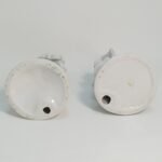 Ζευγάρι πορσελάνινων λευκών φιγούρων "Μουσικοί" (στυλ Βικτωριανής εποχής) - Image 3