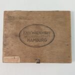 Ξύλινο κουτί πούρων "Emil Wolsdorff Aktiengesellschaft Hamburg" Γερμανία (1940s) - Image 2